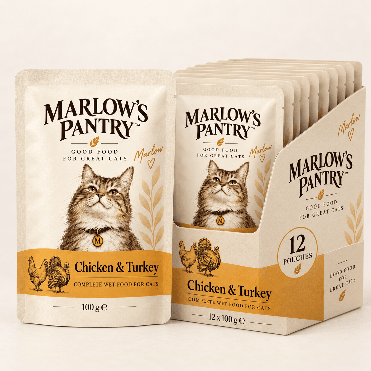 Pouch Starter Box, Chicken & Turkey
